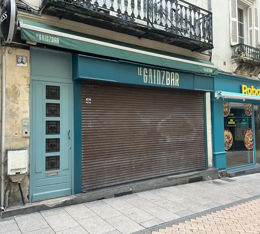 Façade du bar le Gainzbar à Angers