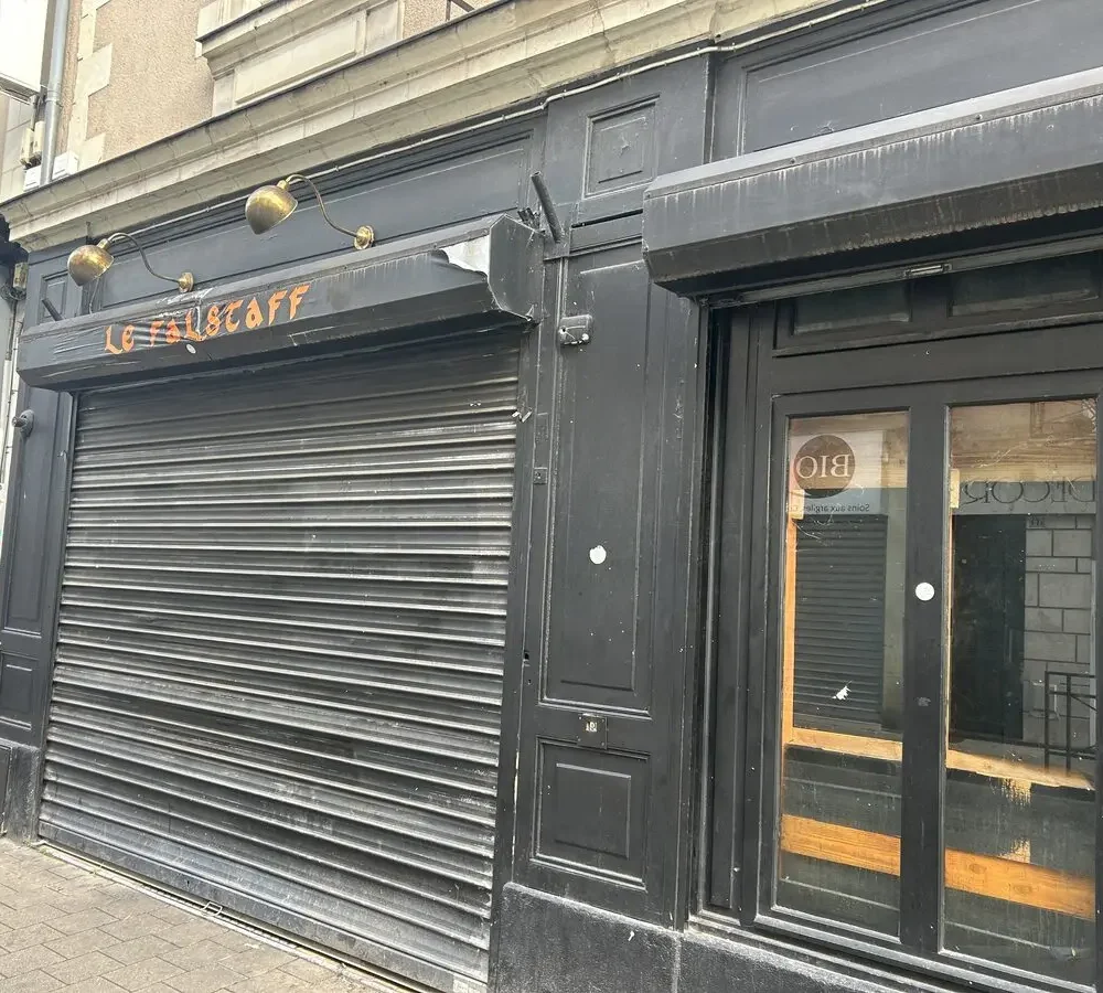 Façade du bar le Fallstaf à Angers