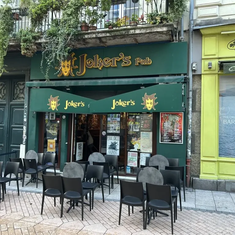 Façade bar Jokers Pub à Angers