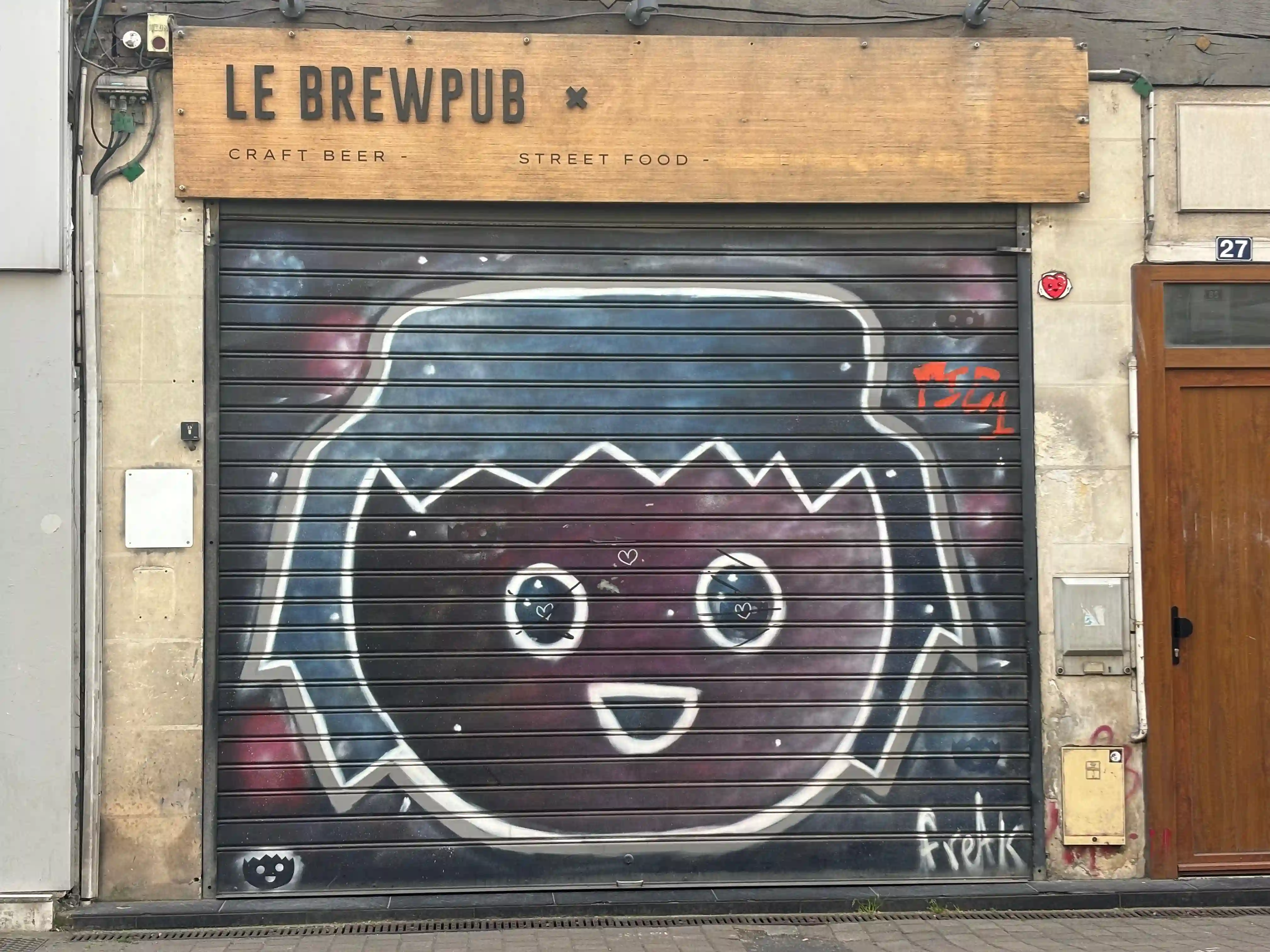 façade du bar le brewpub à Angers