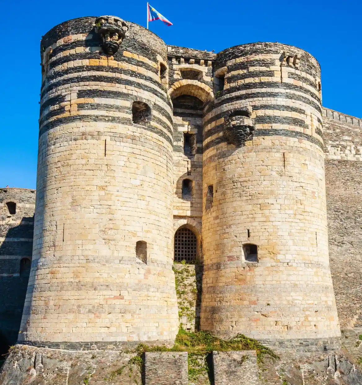 vue du château d'Angers