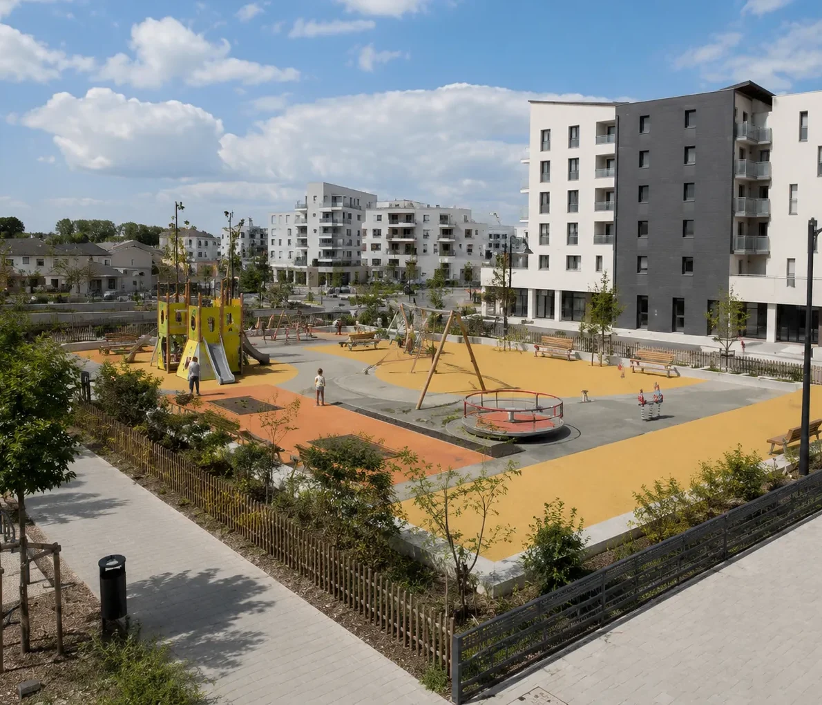 Quartier Saint Aubin à Angers