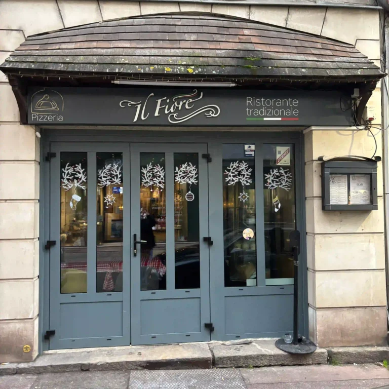 façade de la pizzeria il fiore angers
