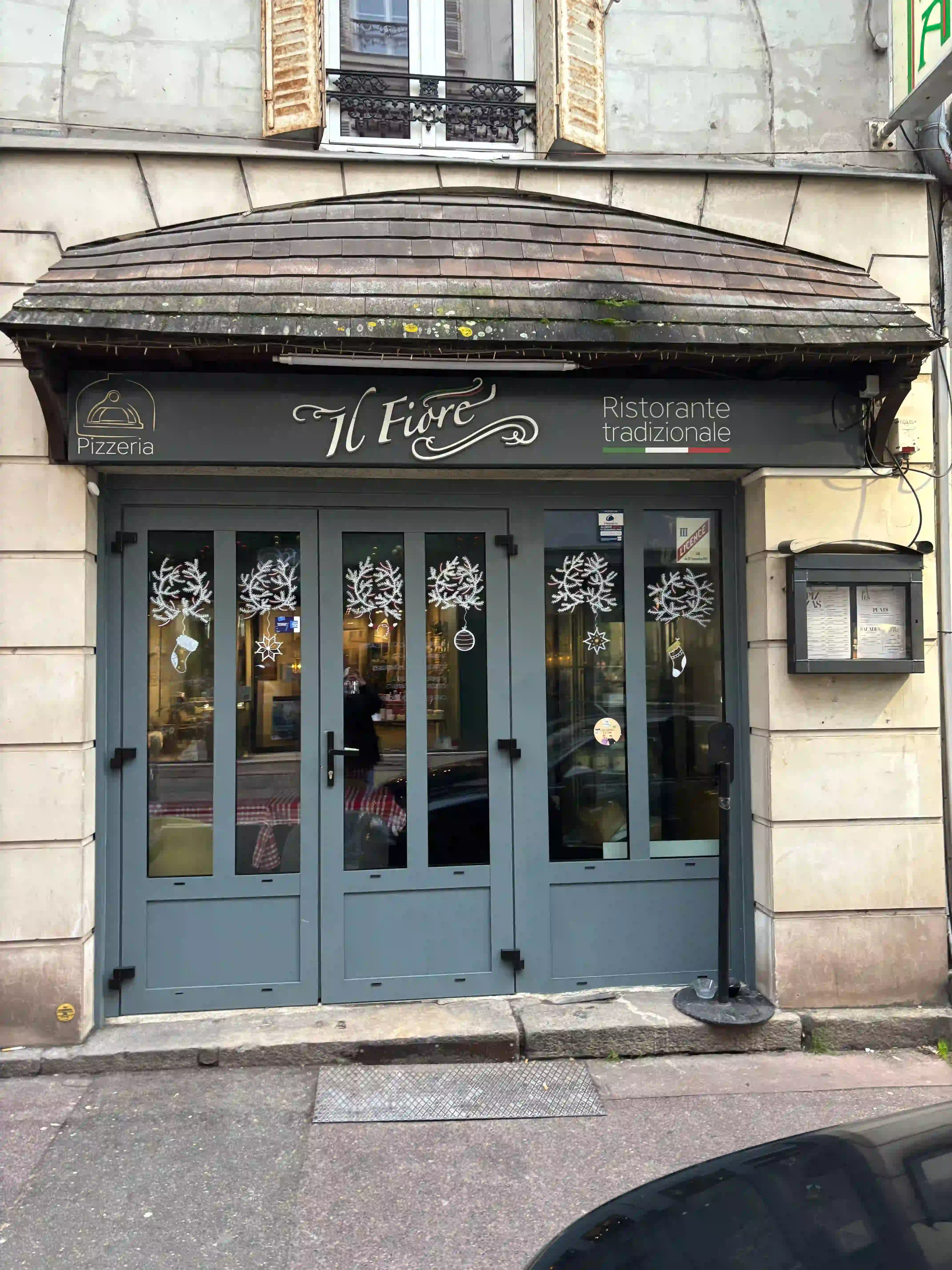 façade de la pizzeria il fiore angers