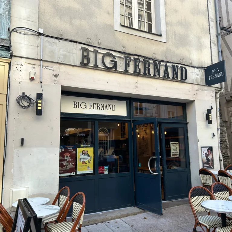 Restaurant Big Fernand à Angers