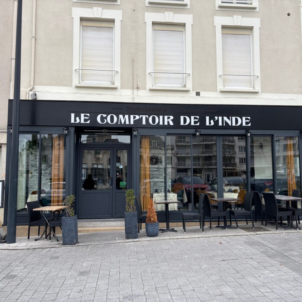 Restaurant Le Comptoir de L'Inde à Angers