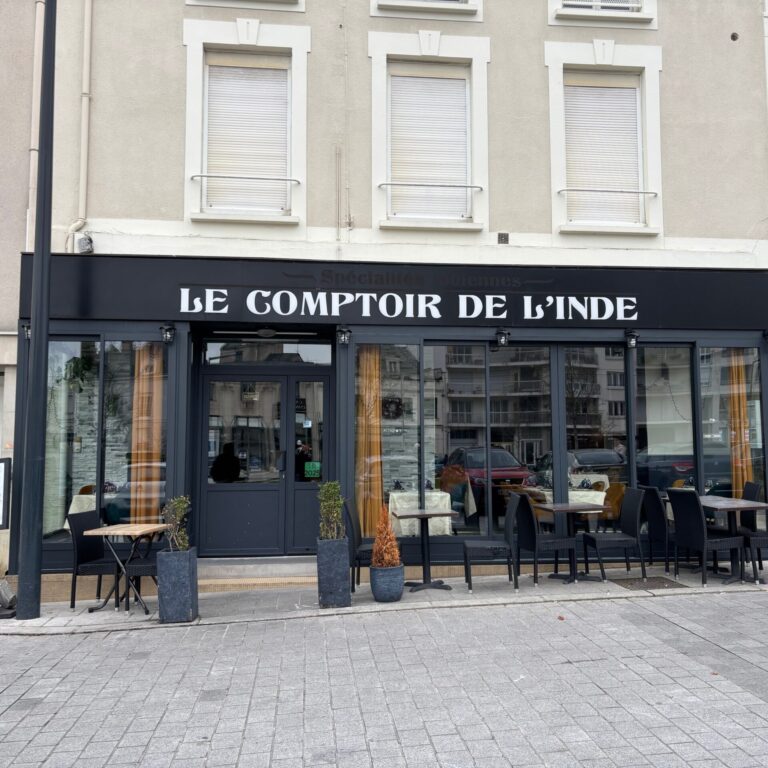 Restaurant Le Comptoir de L'Inde à Angers