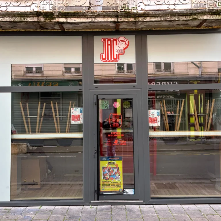 Façade du restaurant Jac Food à Angers