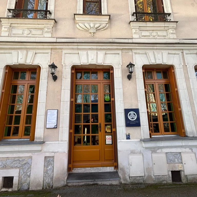 Façade du restaurant Le Sourire à Angers